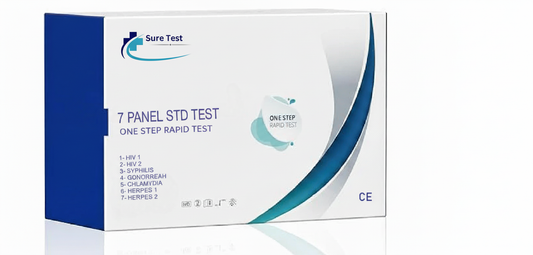 7 Panel STD Test Cassettes