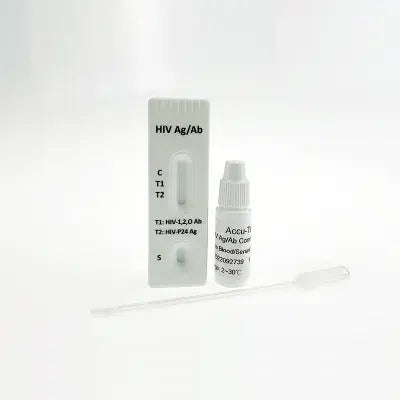 HIV Ab & P24 Ag Test Cassette (4th Generation)
