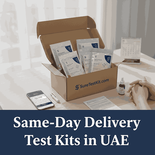 Same-Day Delivery Test Kits in UAE: Get Your Results Without a Clinic Visit