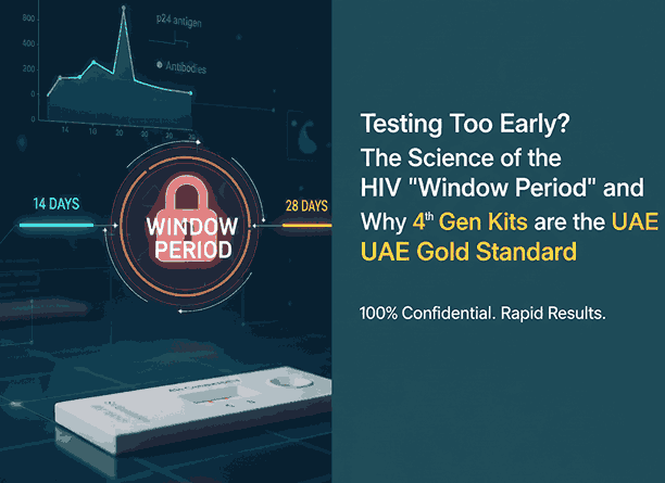 Testing Too Early? The Science of the HIV 'Window Period' and Why 4th Gen Kits are the UAE Gold Standard