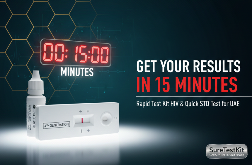 Quick STD Test & Rapid Test Kit HIV: How to Get Your HIV Test Kit Result and STD Test Kit Accuracy in 15 Minutes