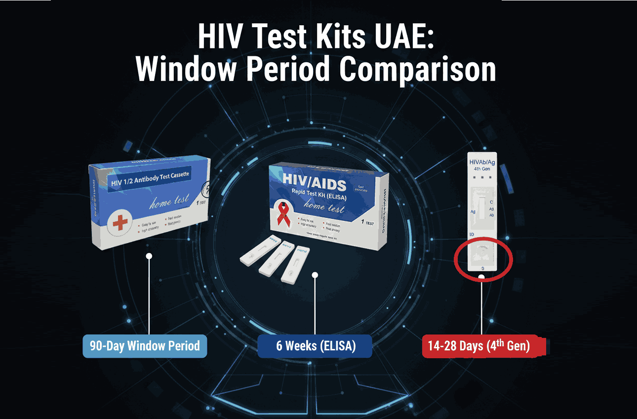 Buy the Best HIV Test Kit in UAE: A 2026 Guide to Price, 4th Gen Accuracy, and Total Privacy