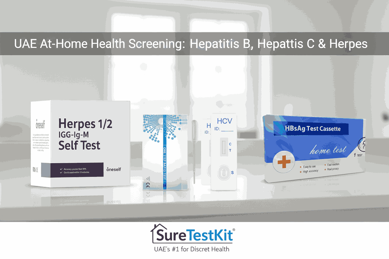At-Home Hepatitis and Herpes Screening in the UAE: Privacy, Accuracy, and Peace of Mind