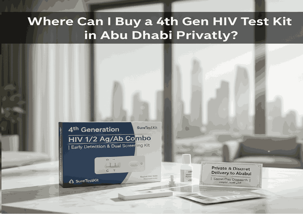 Where Can I Buy a 4th Gen HIV Test Kit in Abu Dhabi Privately?