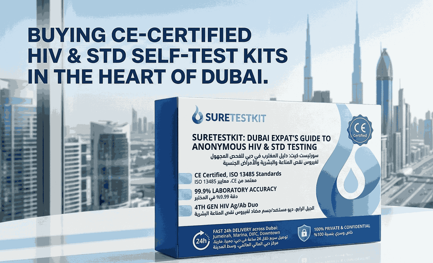 Buying CE-Certified HIV & STD Self-Test Kits in the Heart of Dubai