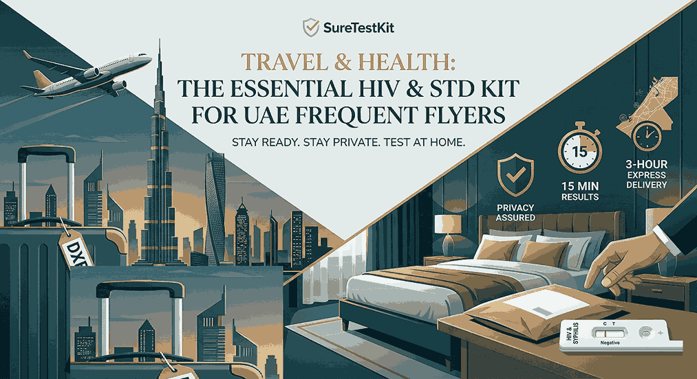 Travel & Health: The Essential HIV & STD Kit for UAE Frequent Flyers