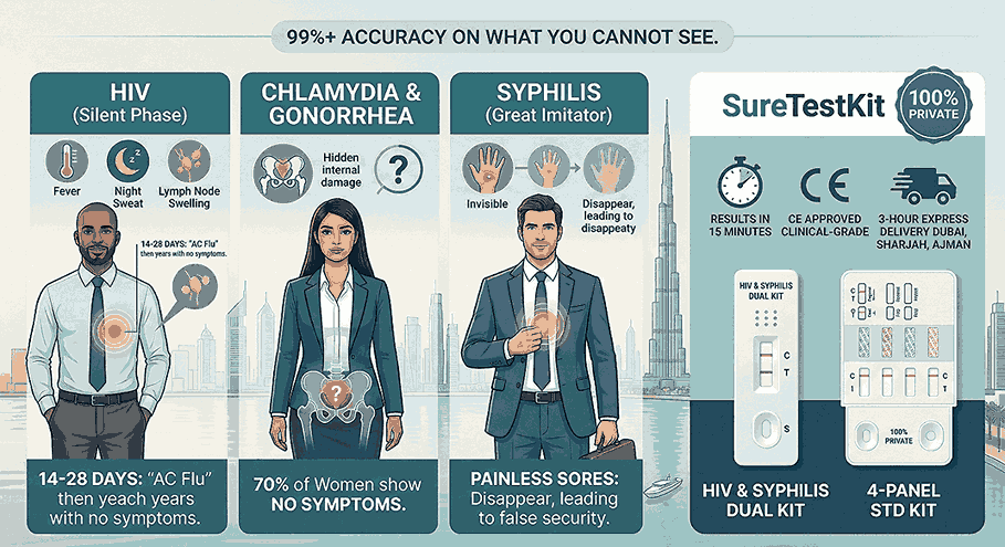 Hidden Symptoms: Why Many HIV and STD Cases in the UAE Go Unnoticed