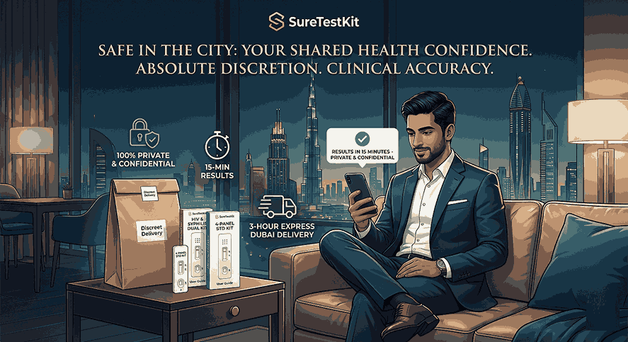Safe in the City: Confidential HIV and STD Solutions for Dubai’s Modern Professionals