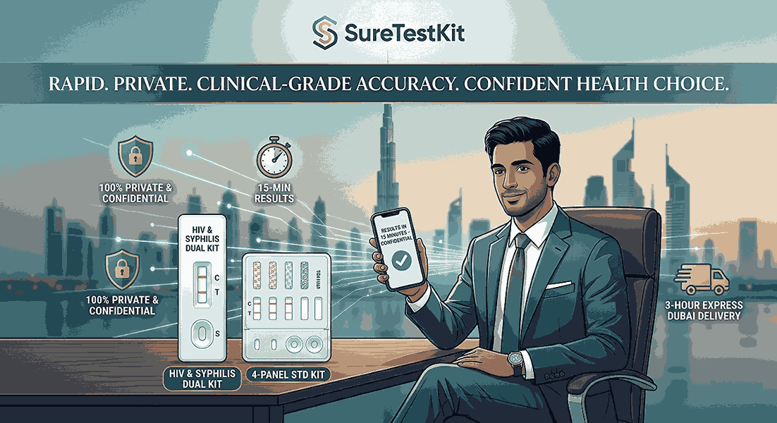 Rapid-Response HIV & STD Testing in Dubai: Your Trusted At-Home Diagnostic Partner
