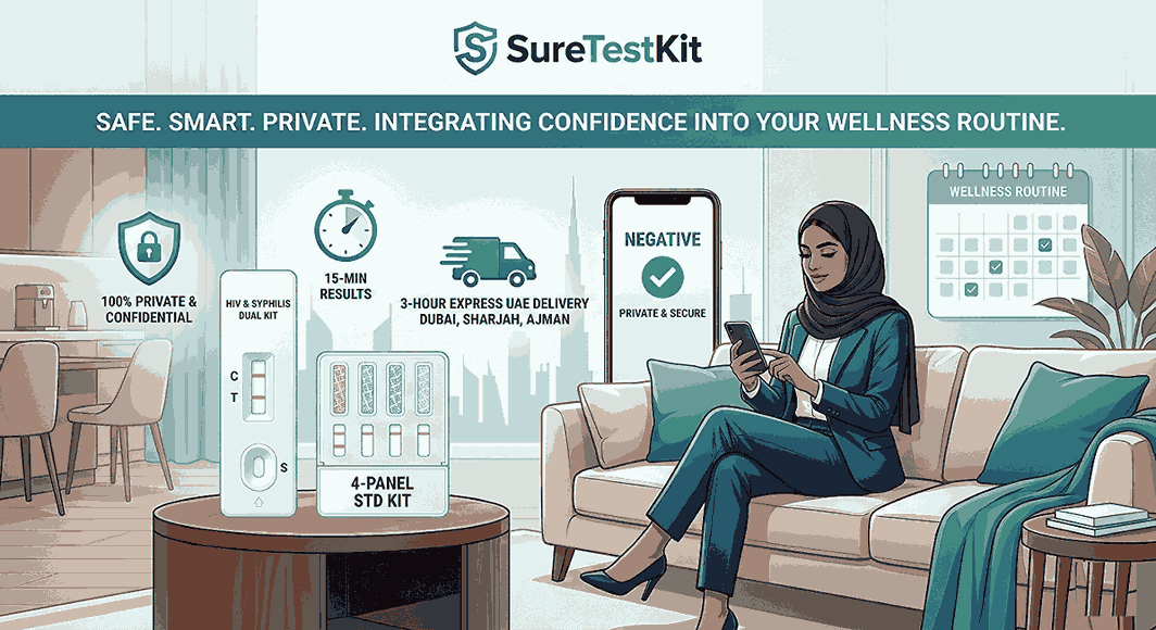 Safe, Smart, and Private: Integrating HIV & STD Panels Into Your Modern UAE Lifestyle