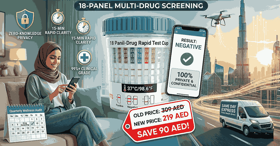 Massive Price Drop: The UAE’s Most Advanced 18 Panel Drug Test Cup Just Got More Affordable