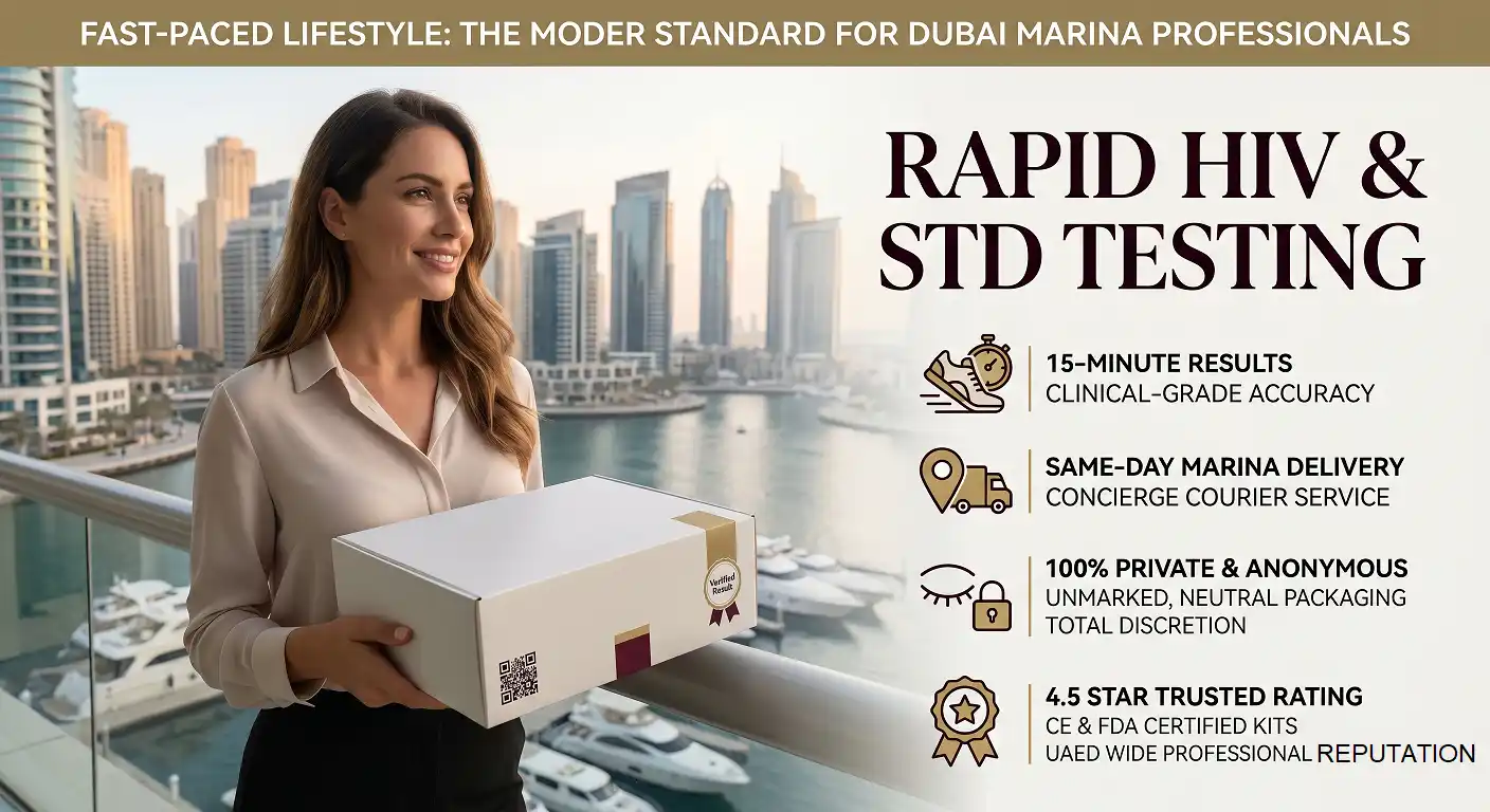 The Fast-Paced Lifestyle: Rapid HIV and STD Testing for Dubai Marina’s Professionals