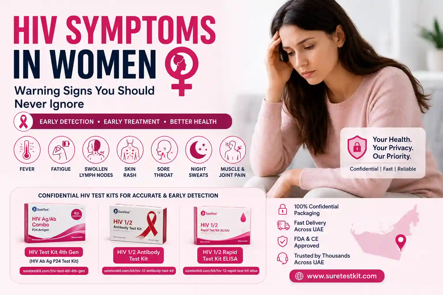 HIV Symptoms in Women: Warning Signs You Should Never Ignore