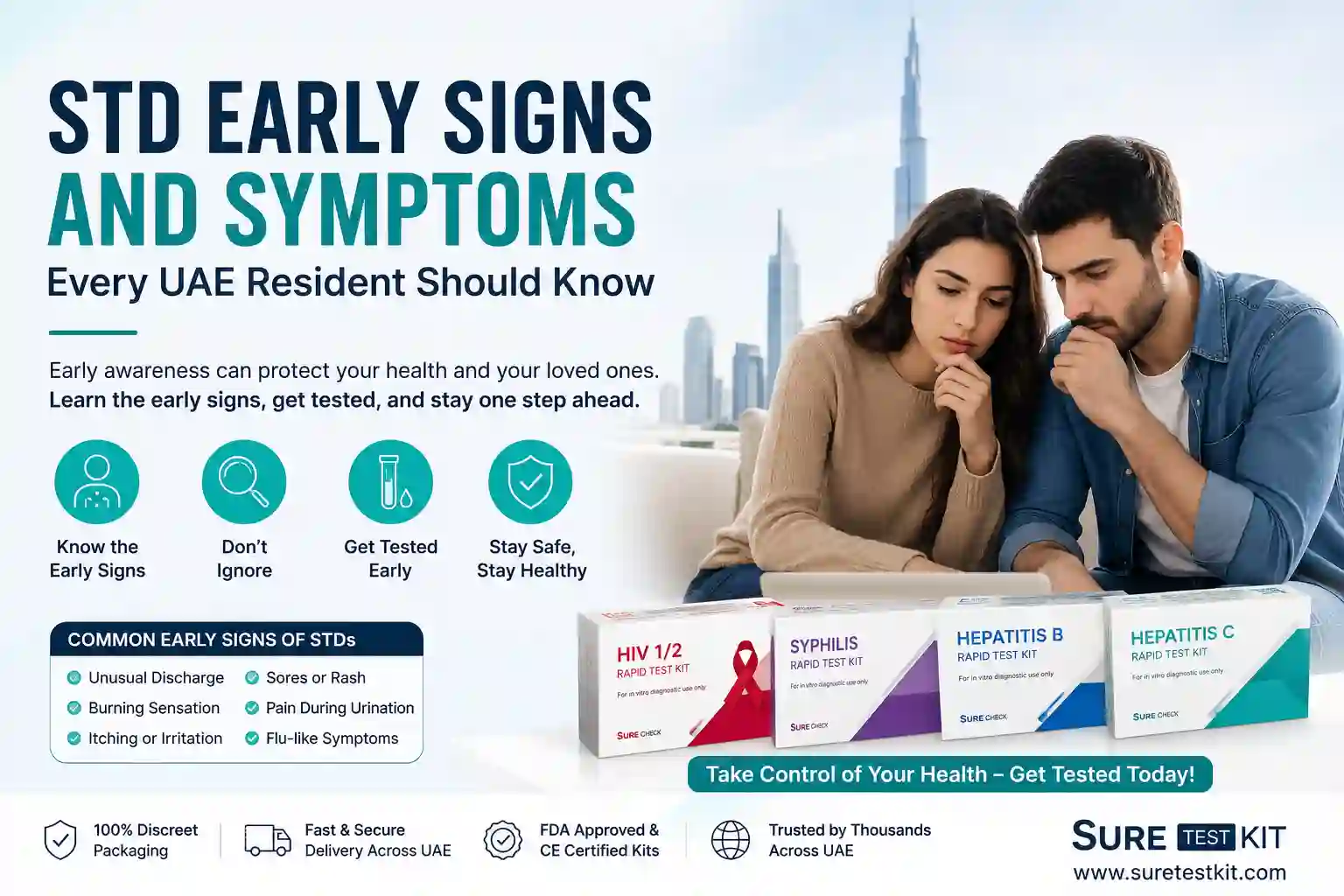 STD Early Signs and Symptoms Every UAE Resident Should Know