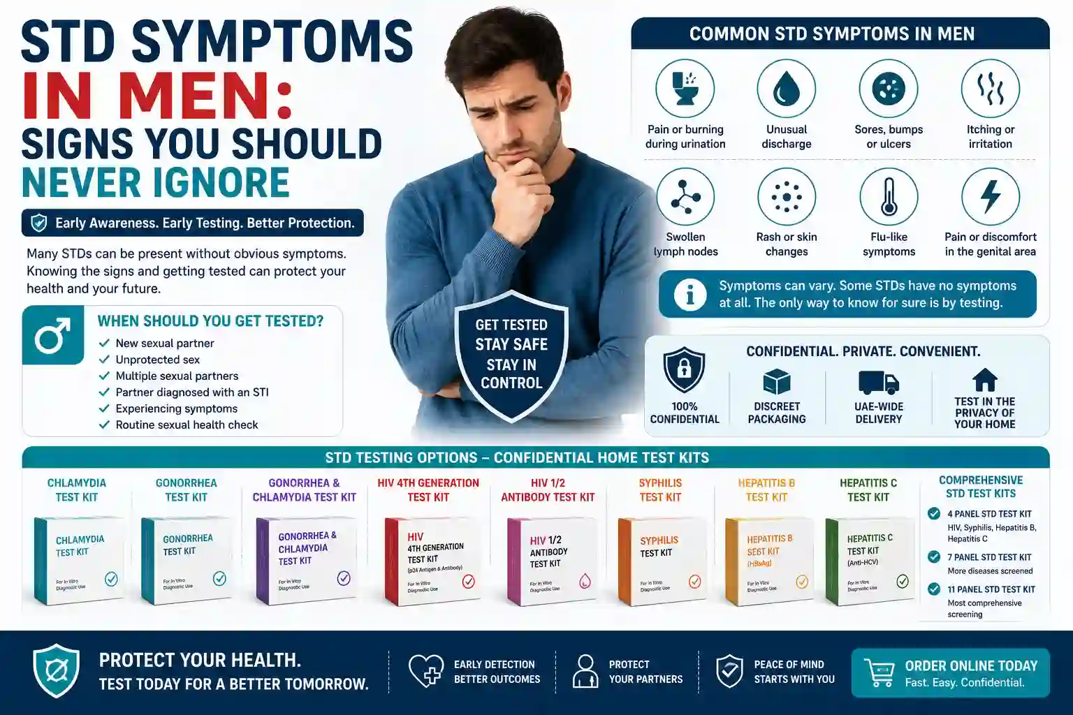 STD Symptoms in Men: Signs You Should Never Ignore | June 2026 Guide