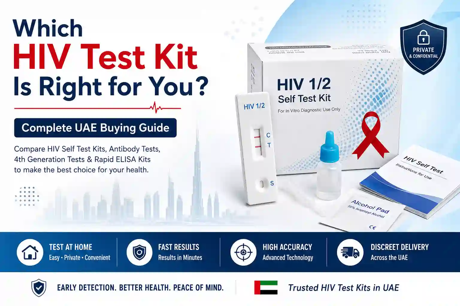 Which HIV Test Kit Is Right for You? Complete UAE Buying Guide